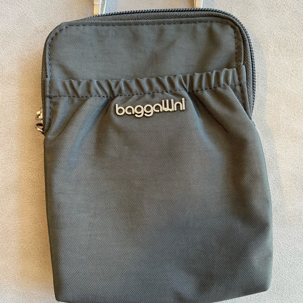Baggallini Charcoal Compact Crossbody